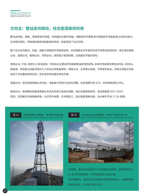 綠色5G網絡發展的八大技術趨勢